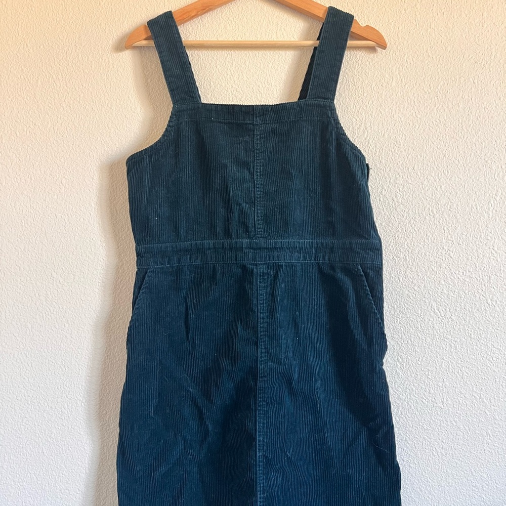 Dorothy Perkins dark teal corduroy dress size 8